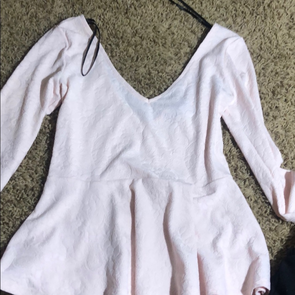 Cute pink top